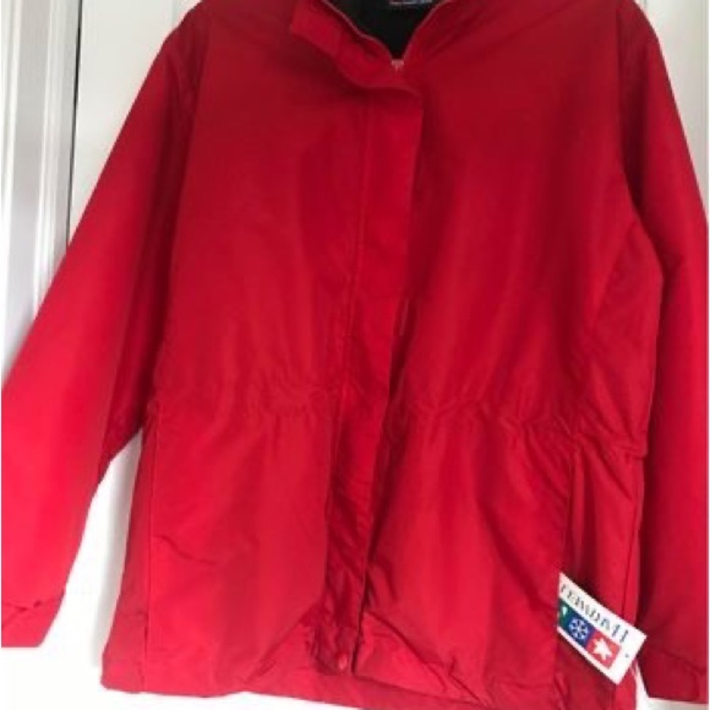 New with tags, high quality jacket.  
3 seasons jacket